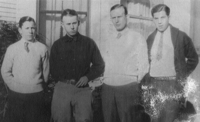 Marion, Lester, Bill, and Henry Choisser
